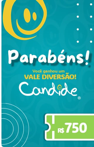 Cartão Presente Virtual - Candide - R$750 Reais