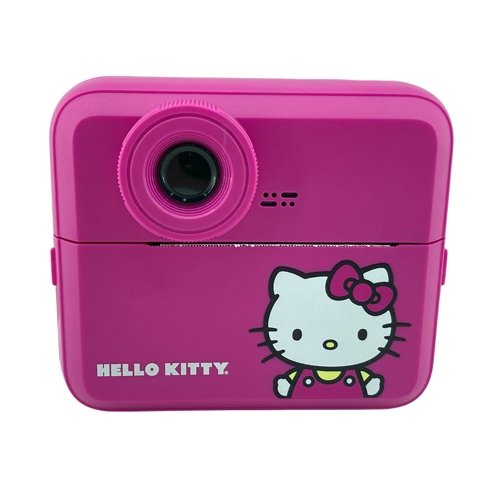 Câmera Digital Infantil Impressão Instantânea Hello Kitty