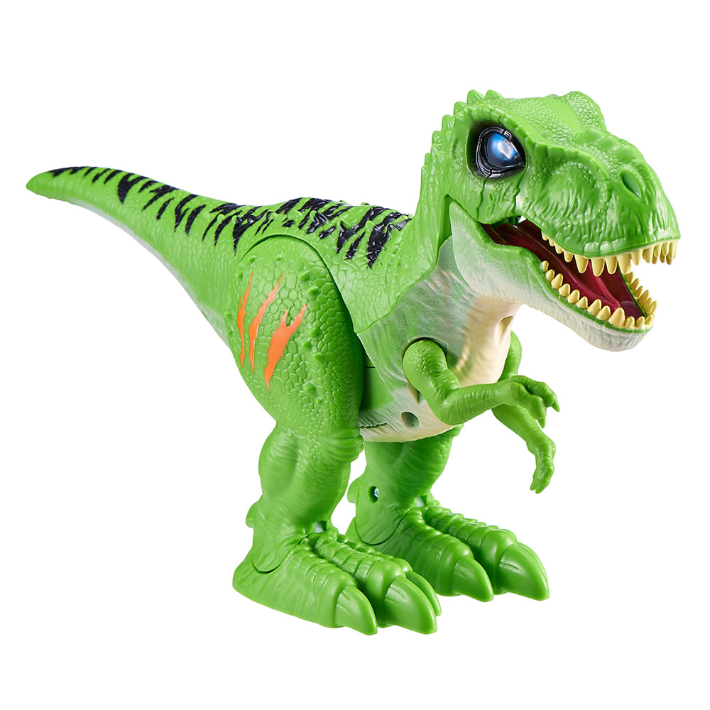 Dinossauro Robo Alive Ataque do T-Rex - Verde